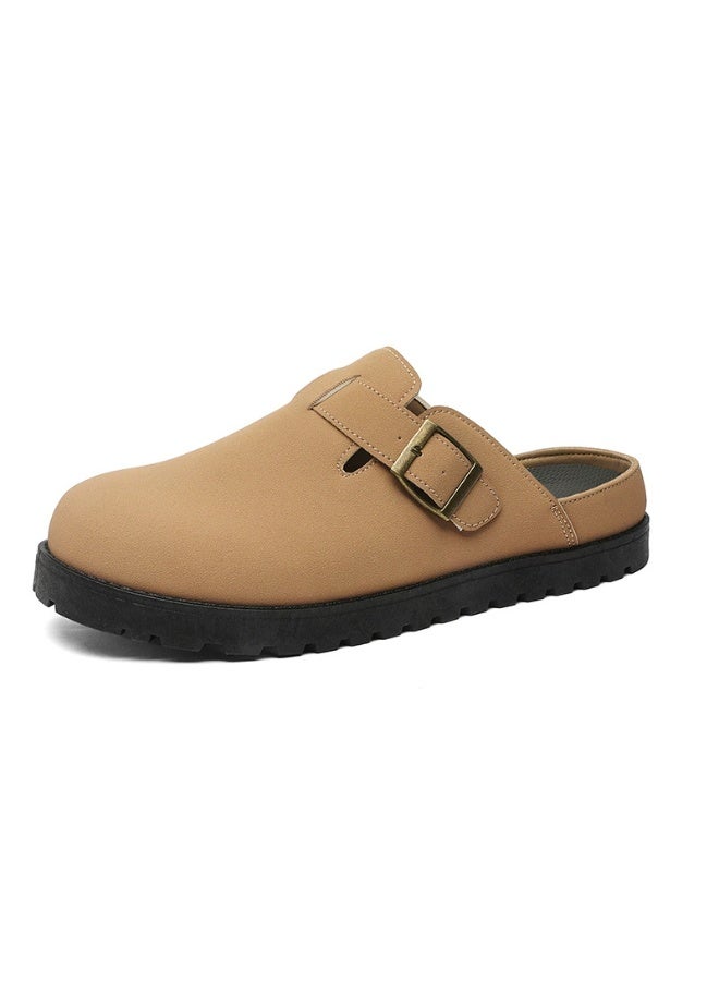 Bokken sandals - retro one-piece head cover casual beach shoes